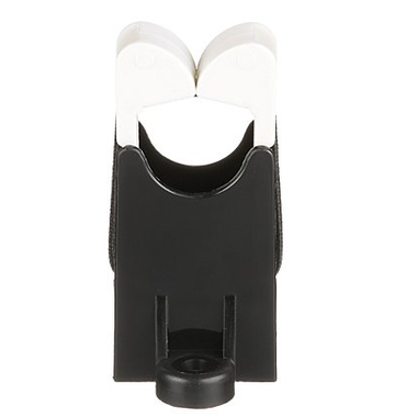 Elastische Halter RER75_S6_X mit austauschbarem Gummiband. Maximale Bündelkapazität 19,1mm.